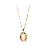 Halskette mit Kamee in 585 Gold - PERDONA