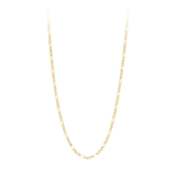 Halskette mit Figaro-Gliedern aus 585 Gold - PERDONA