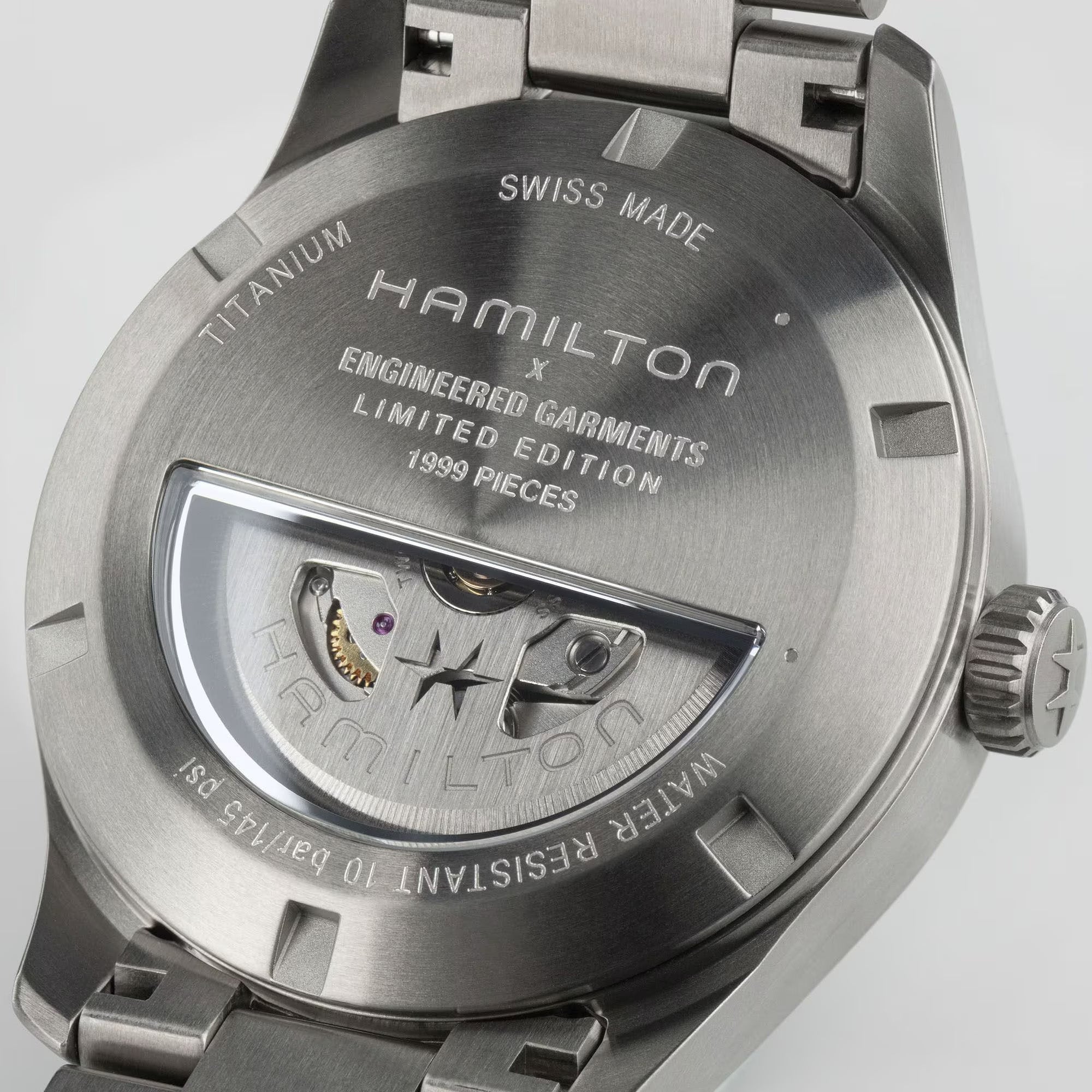 TITANIUM AUTO 36MM LIMITED EDITION ENGINEERED GARMENTS - PERDONA