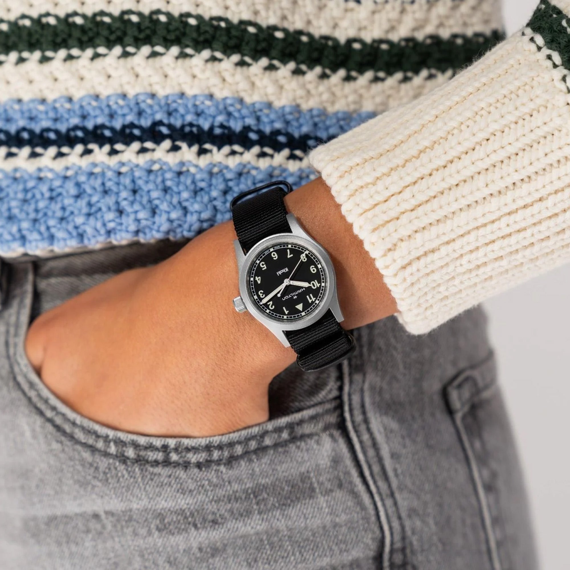 KHAKI FIELD QUARTZ 33MM - PERDONA