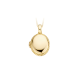 Ovales Medaillon 13mm aus 585er - PERDONA