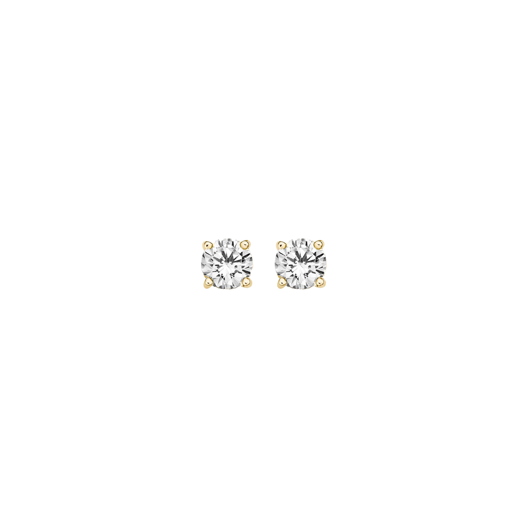 Ohrstecker Zirkonia 585 Gold - PERDONA