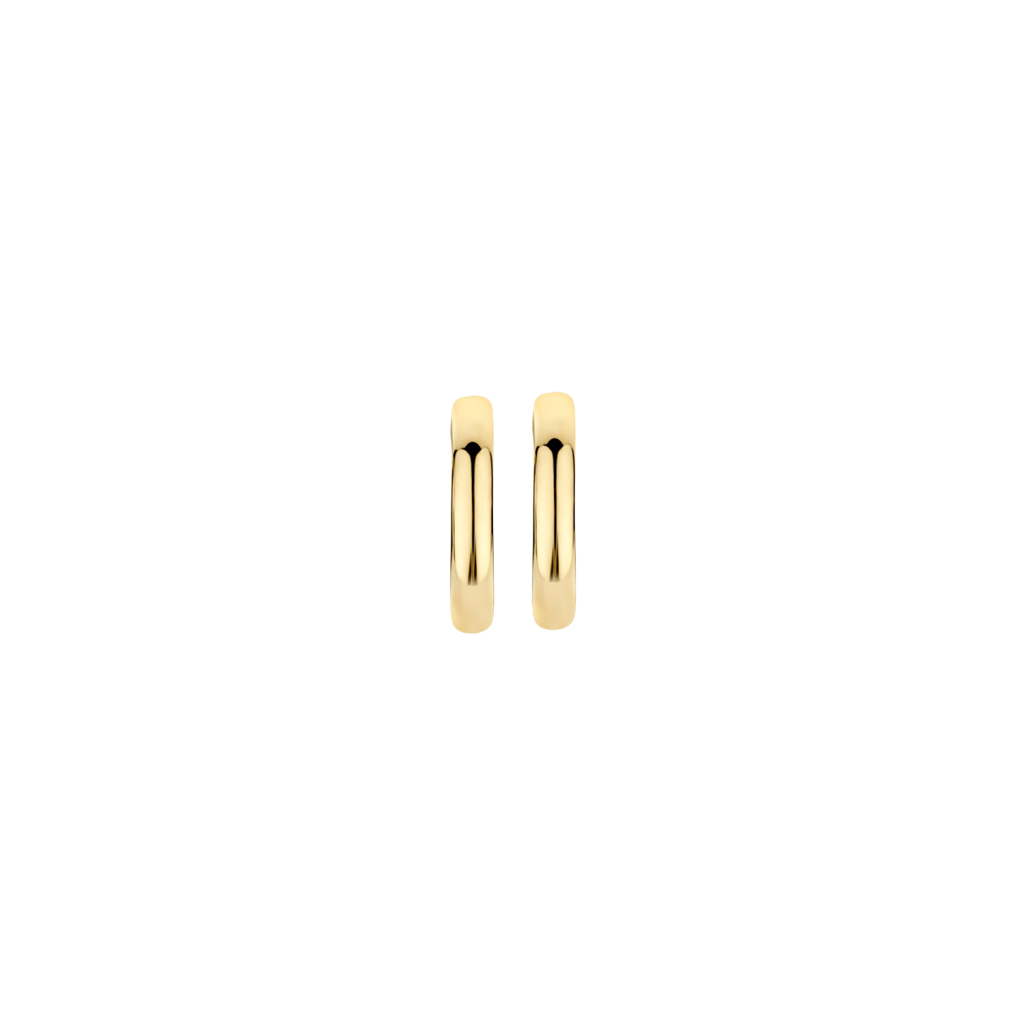 Creolen 11,3mm aus 585 Gold - PERDONA
