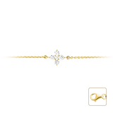 Armband mit Brillanten aus 585 Gelbgold - PERDONA