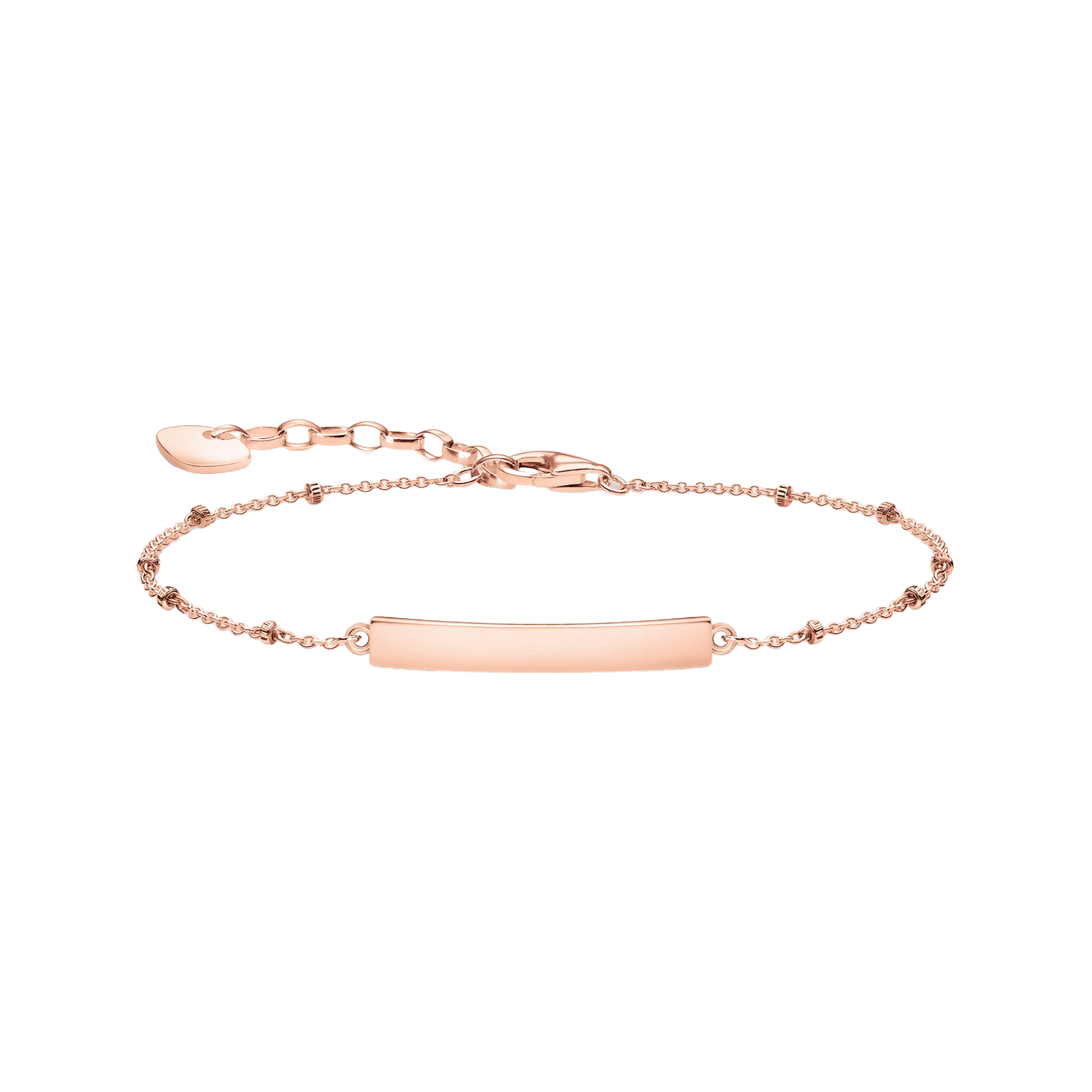 Armband klassisch Dots roségold - PERDONA