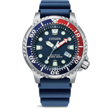 Promaster Eco-Drive Taucher blau-rot - PERDONA