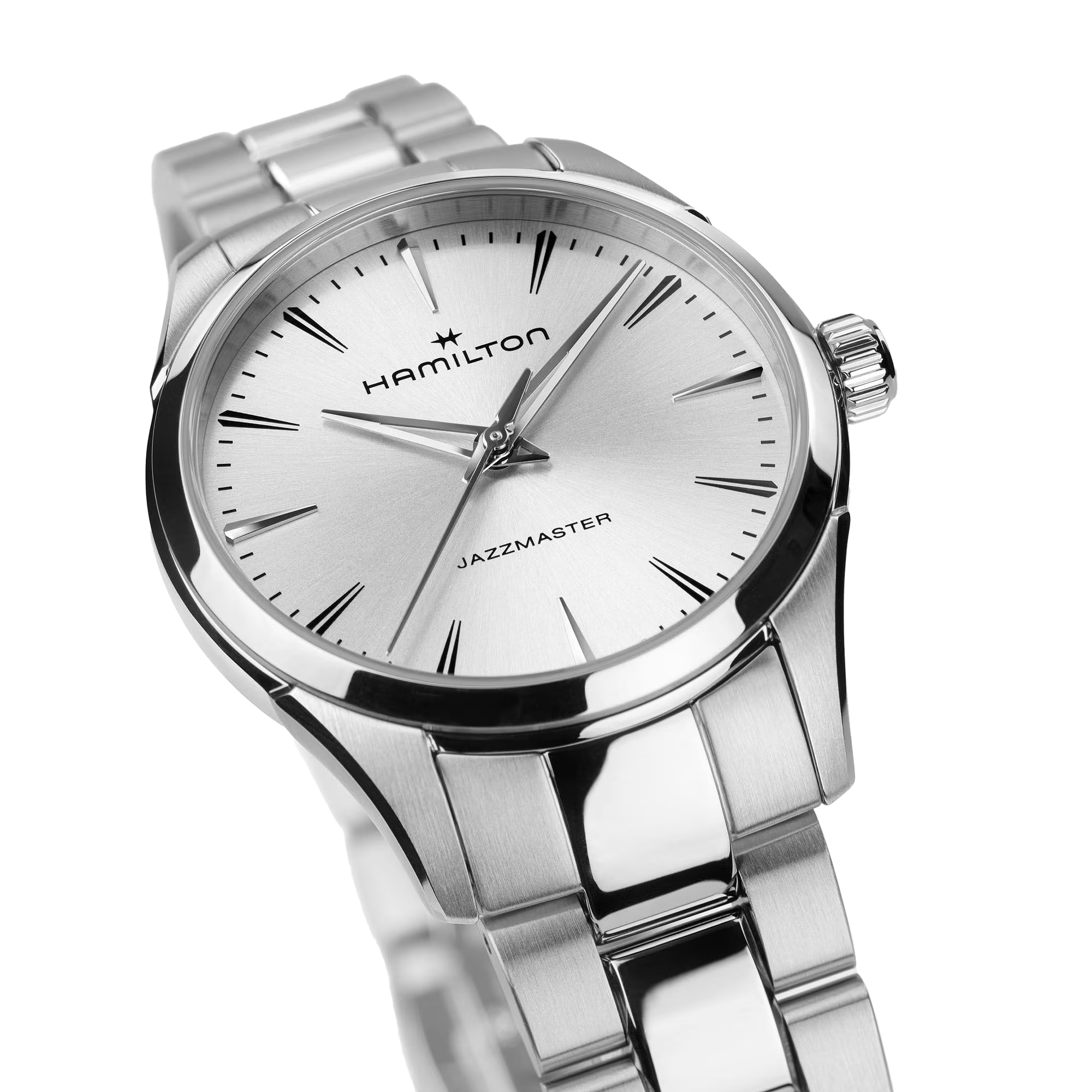 Jazzmaster Quartz 32 mm silber - PERDONA