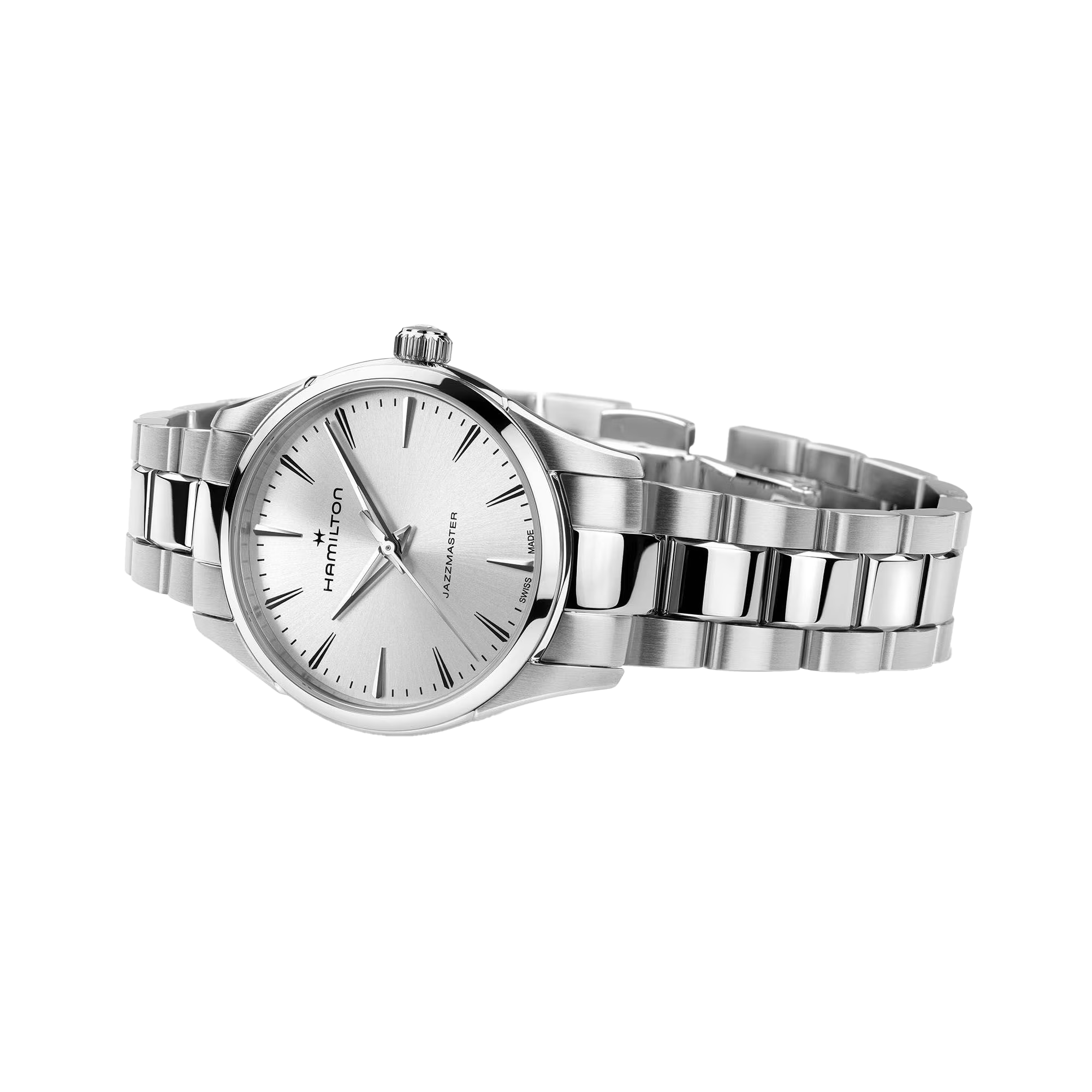 Jazzmaster Quartz 32 mm silber - PERDONA