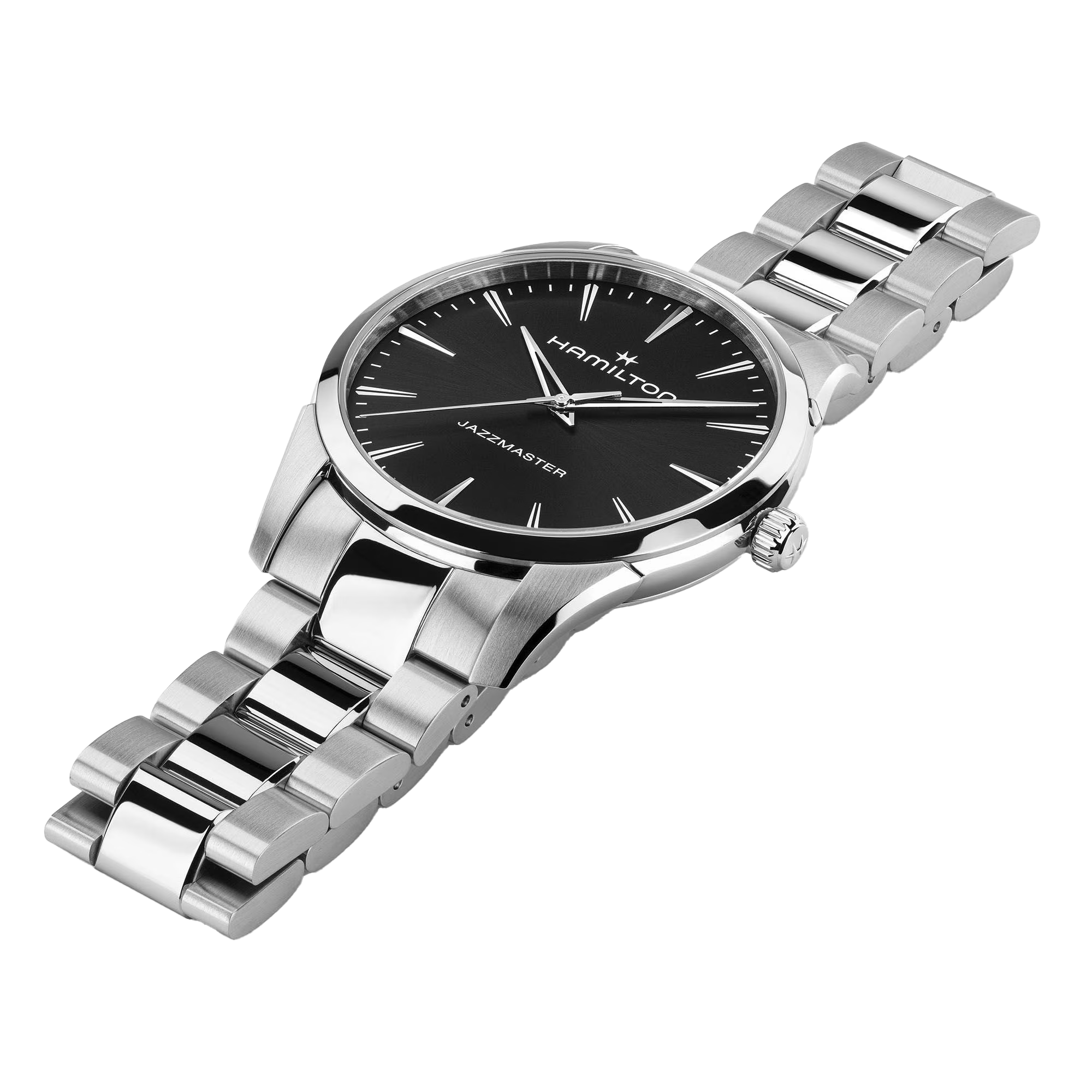 Jazzmaster Quartz 40 mm schwarz - PERDONA