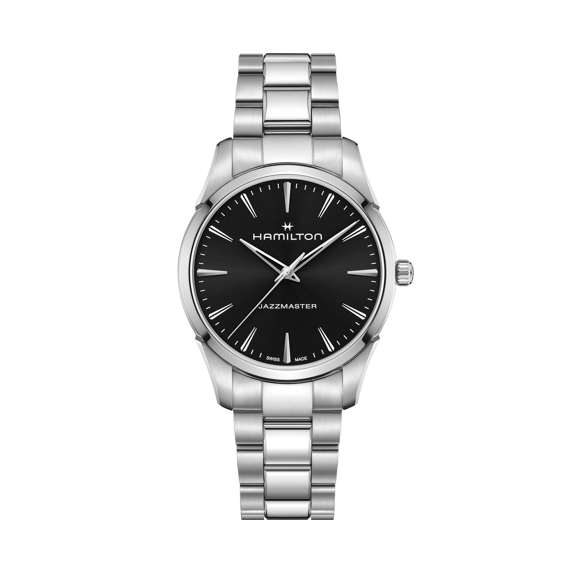 Jazzmaster Quartz 40 mm schwarz - PERDONA