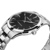 Jazzmaster Quartz 40 mm schwarz - PERDONA
