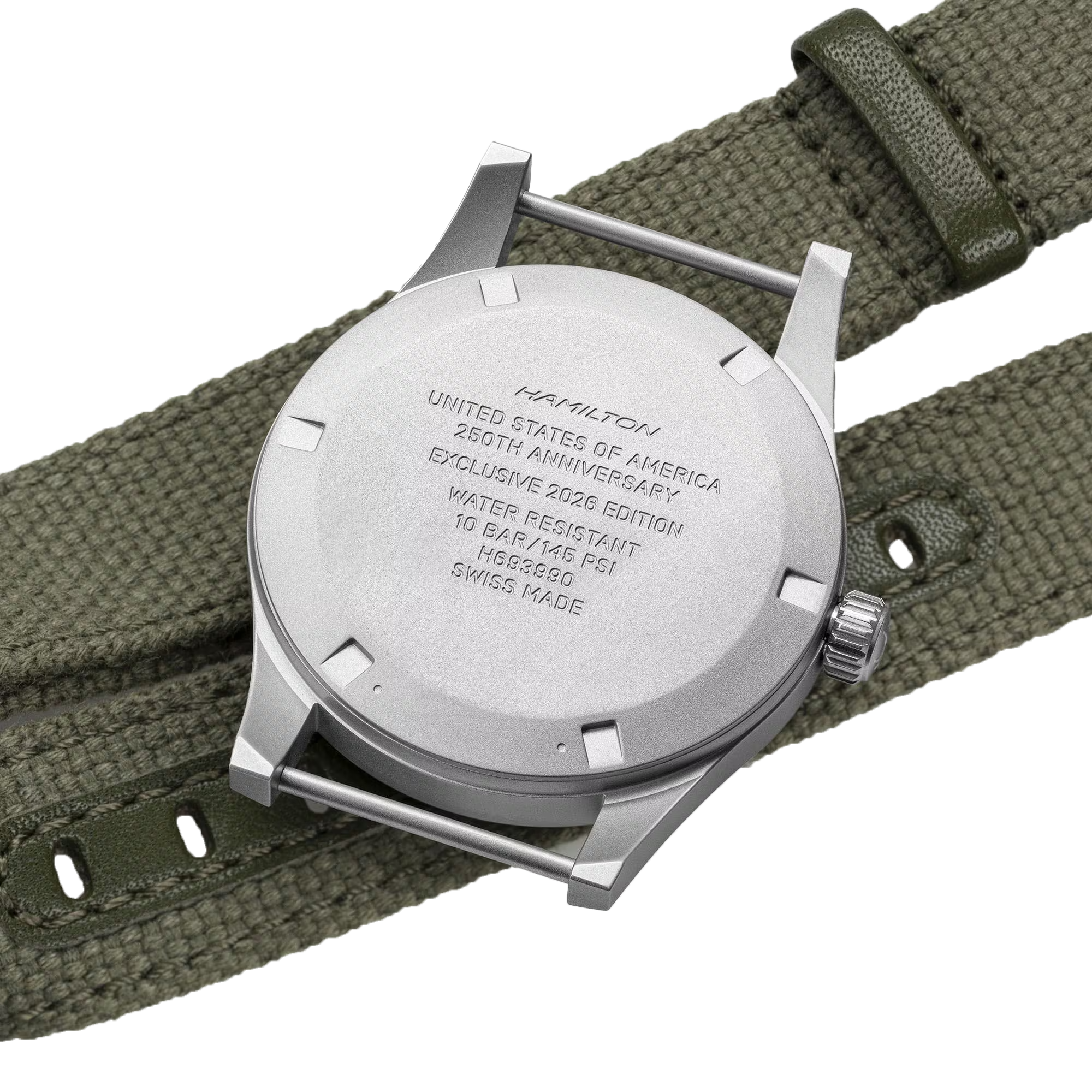 Khaki Field Mechanical 36 mm - PERDONA