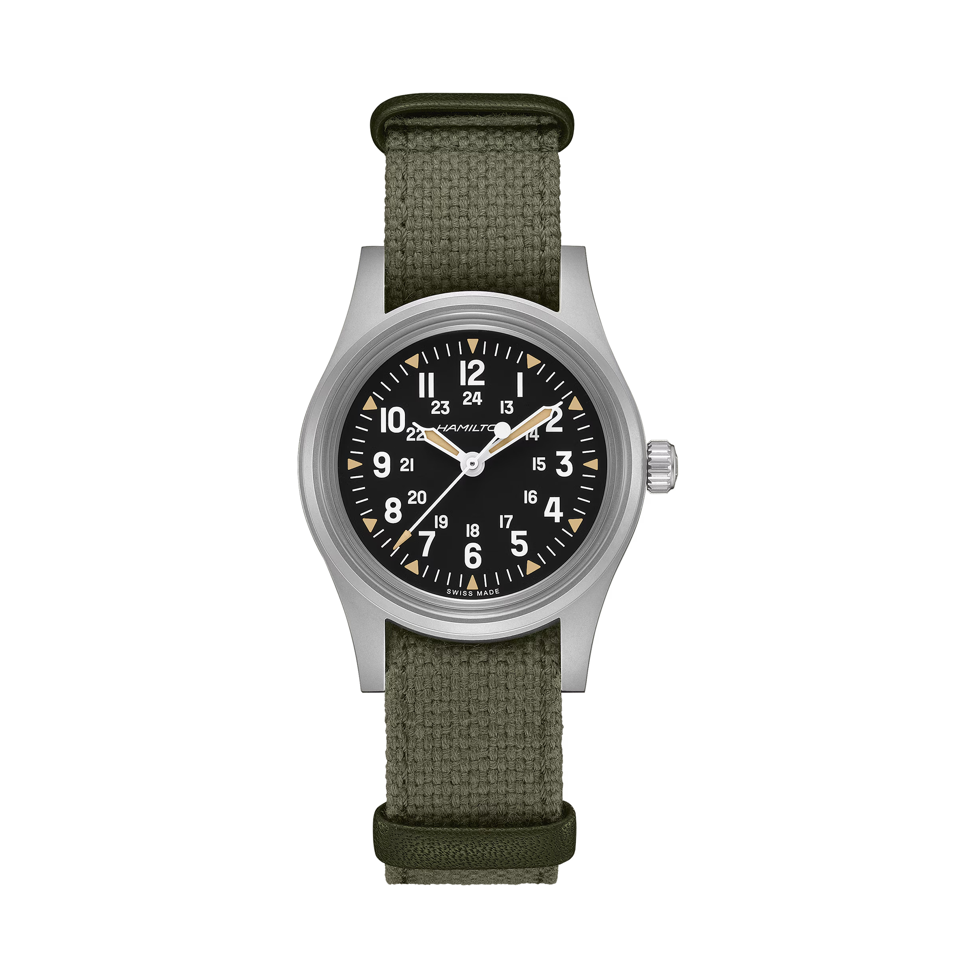 Khaki Field Mechanical 36 mm - PERDONA