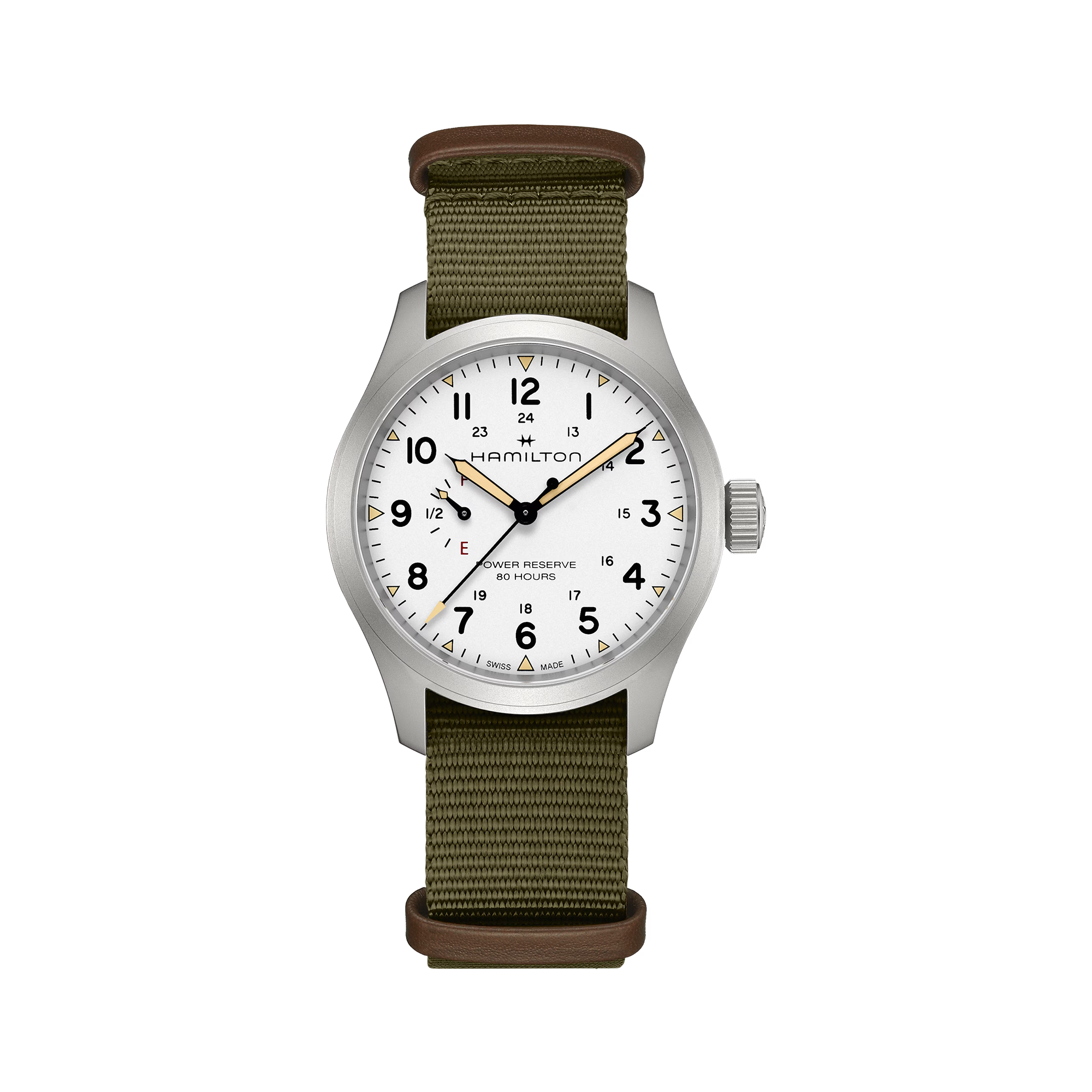 Khaki Field Mechanical Power Reserve - PERDONA