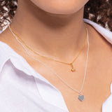 Kette Herz silber - PERDONA