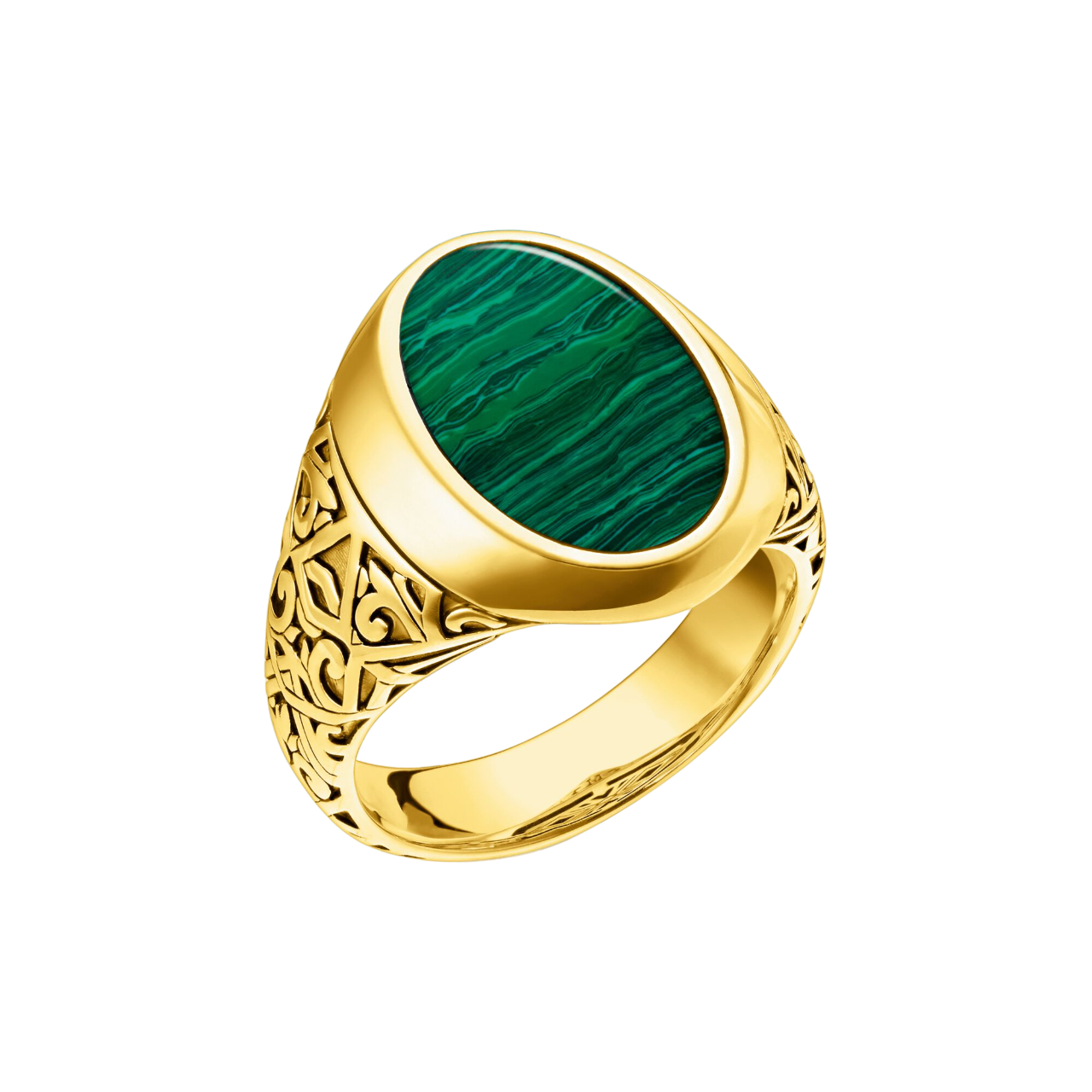 Ring grün-gold - PERDONA