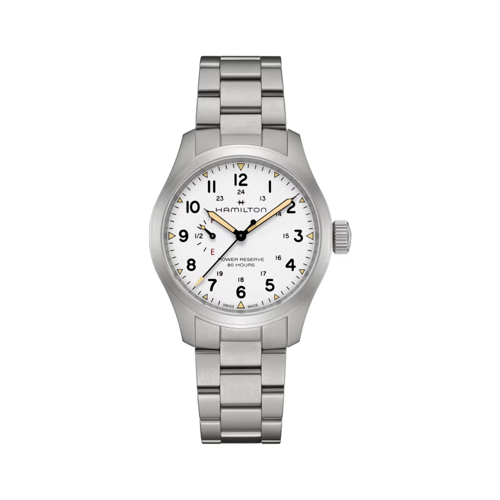 Khaki Field Mechanical Power Reserve
