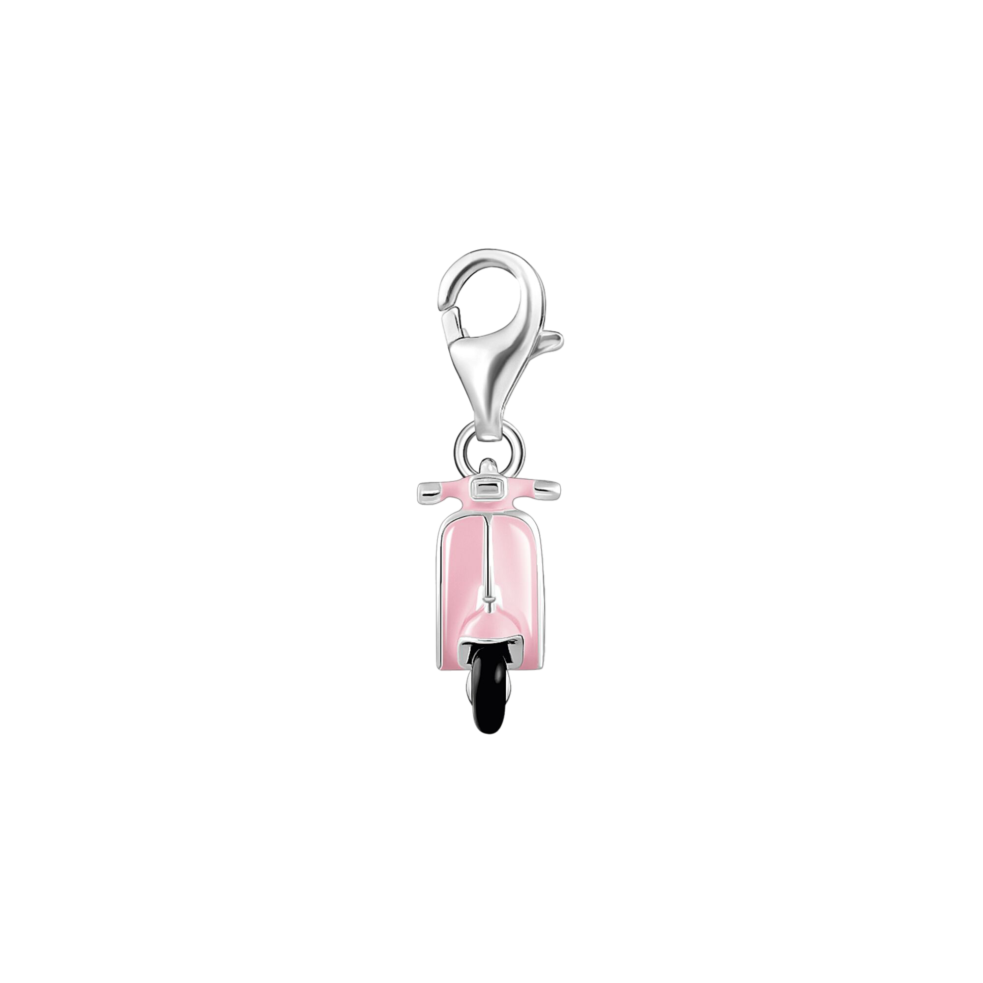 Charm-Anhänger pinker Motorroller Silber - PERDONA