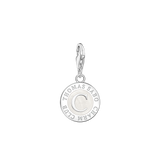 Member Charm weißer Charmista Coin Silber - PERDONA