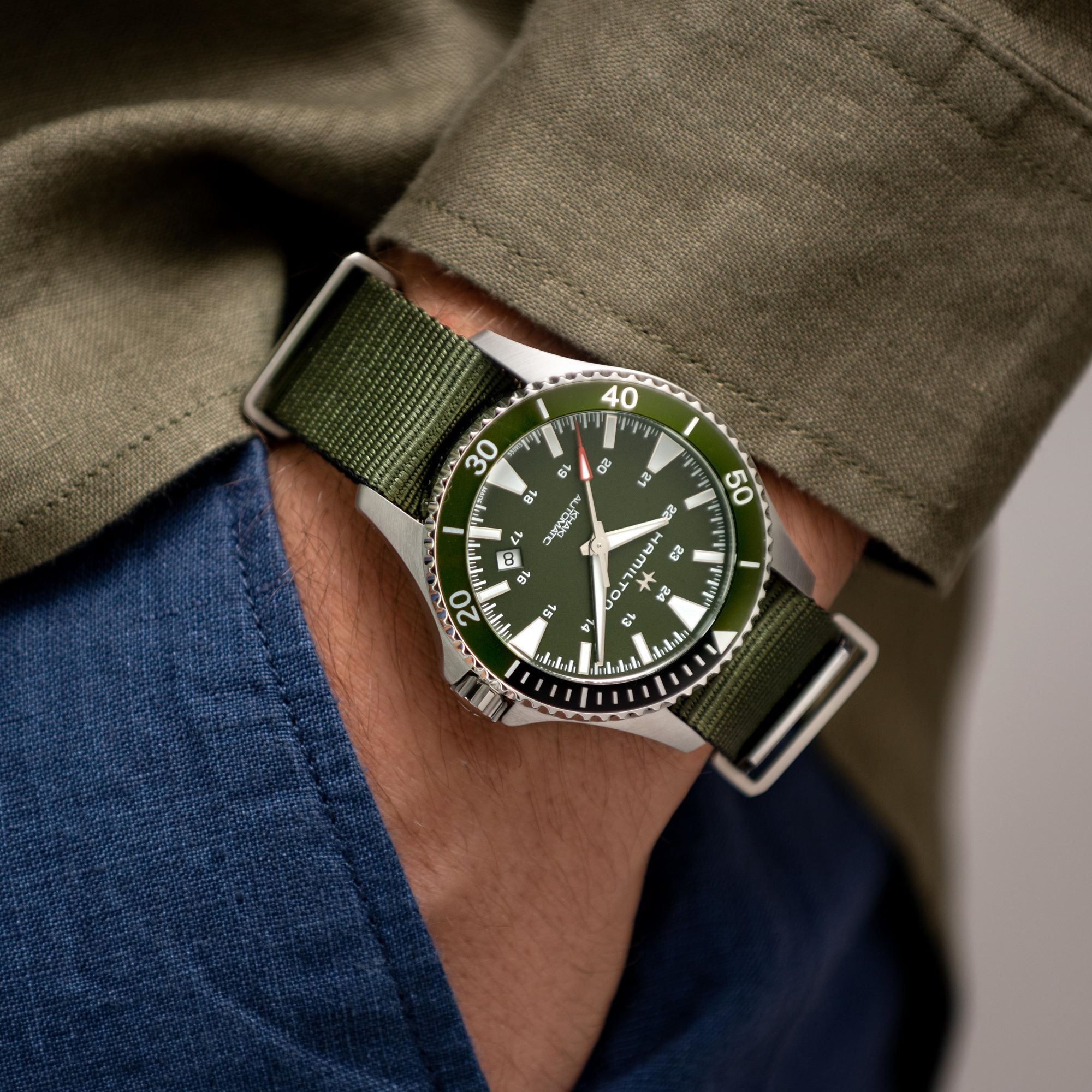 KHAKI NAVY SCUBA AUTO - PERDONA