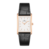 BOUND BLACK CROCODILE ROSE GOLD - PERDONA
