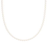 Süßwasserperlenkette Oval