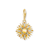 Charm-Anhänger bunte Sonne vergoldet - PERDONA