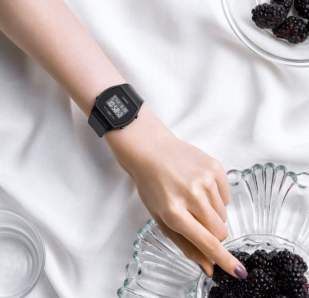 CASIO COLLECTION Minimalistisch Schwarz - PERDONA